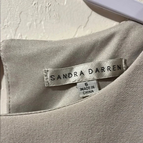 Elegant Black and Cream Dress EUC - Picture 2 of 3